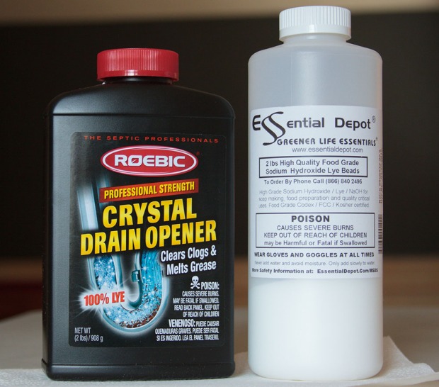 Caustic Soda, Lye and Sodium Hydroxide - What is the difference?